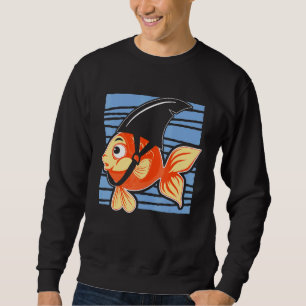 Goldfish Shark Fin Fish Collector Aquarist Fishkee Sweatshirt