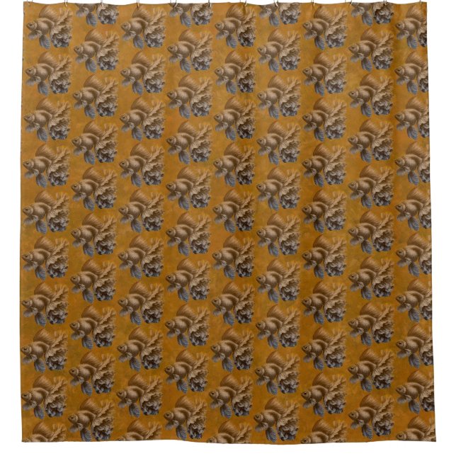 Goldfish Shower Curtain (Front)