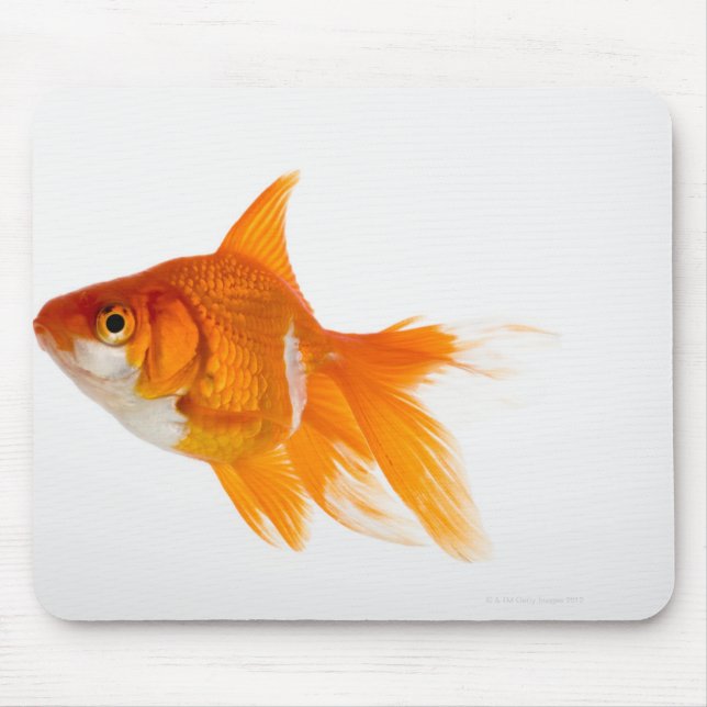Goldfish, side view mouse mat (Front)
