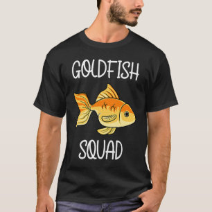 Goldfish Squad Cute Fish Hobby Aquaristics T-Shirt