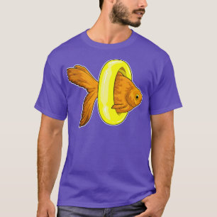 Goldfish Swimming Lifebuoy T-Shirt