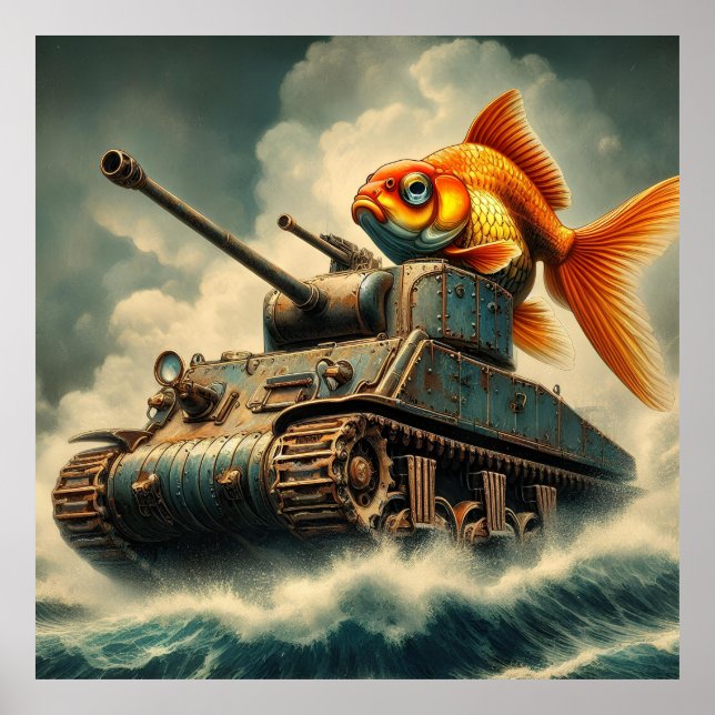 “Goldfish Tank Adventure” Poster (Front)