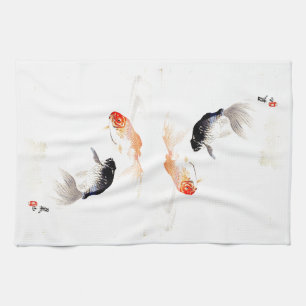 Goldfish Tea Towel