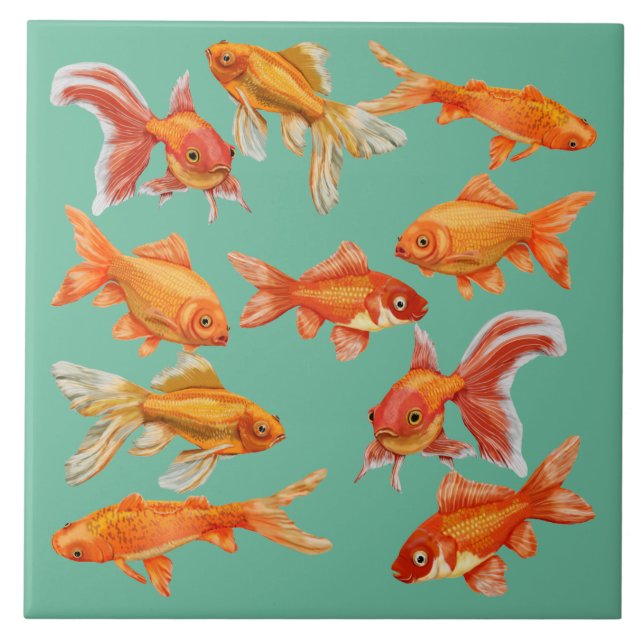 Goldfish Tile (Front)