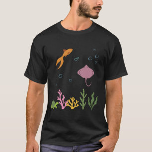 Goldfish Underwater Kids Ray Fish T-Shirt