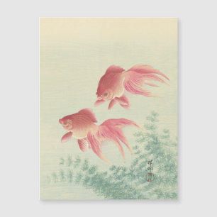 Goldfish Vintage Japanese Woodblock Print