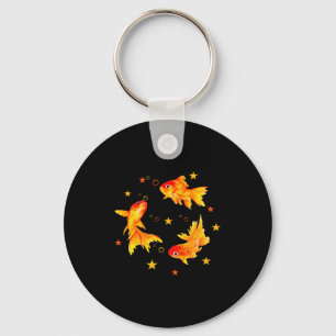 Goldfish,vintage Retro Beachy Nge Funny Gift Men,  Key Ring