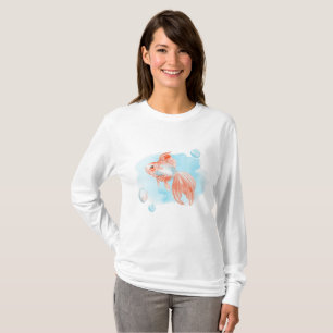 Goldfish. Watercolor T-Shirt