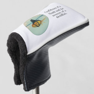 Goldfish with a Shark Fin Golf Head Cover