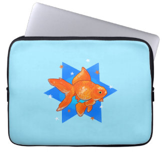 Goldfish with Stars Laptop Sleeve