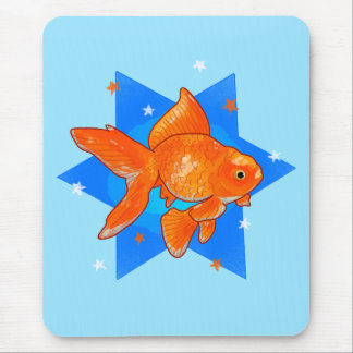 Goldfish with Stars Mouse Mat