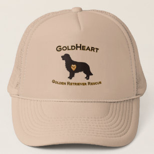 GoldHeart Ball Gap with a Golden Heart Trucker Hat