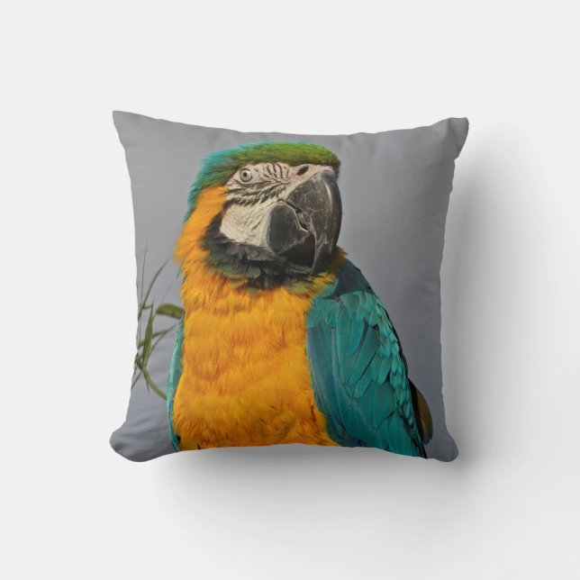 Goldie Blue Pillow (Front)