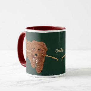 Goldie Golden Doodle Combo Mug