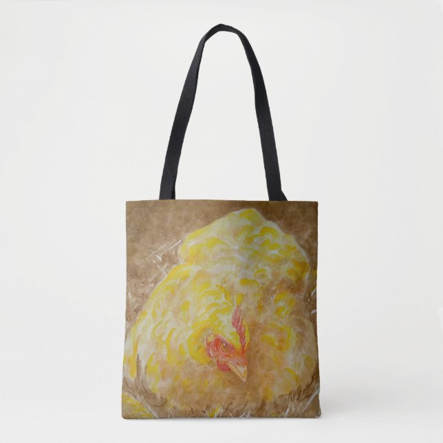 Goldie the Chicken Tote (Front)