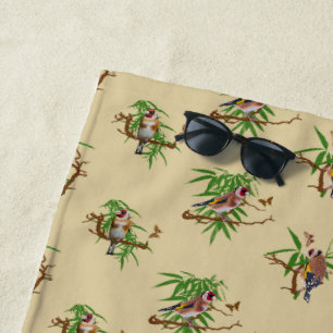 Goldies Frenzy Beach Towel (Gold)