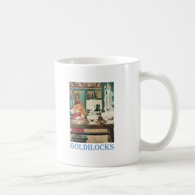 Goldilocks and the Three Bears Coffee Mug (Right)