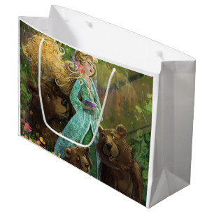 Goldilocks and the Three Bears Large Gift Bag