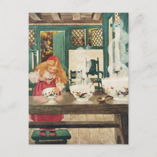 Goldilocks and the Three Bears Postcard