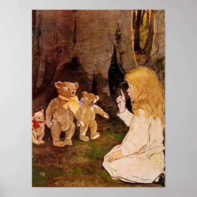 “Goldilocks and the Three Bears” Poster (Front)
