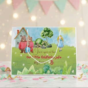 Goldilocks  Birthday Large Gift Bag