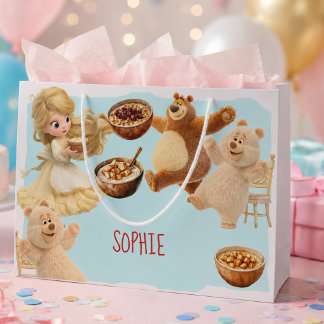 Goldilocks  Birthday  Large Gift Bag