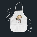 Goldilocks kids apron<br><div class="desc">Goldilocks is hungry! Tie on this adorable kids apron and make some yummy pancakes or even porridge! Perfect for a girls' sleepover and making breakfast the next morning!</div>