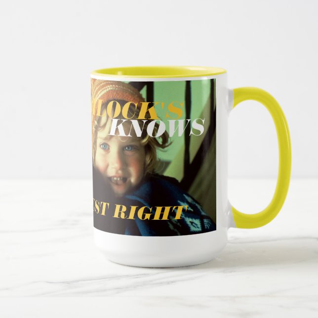 GOLDILOCK'S NKOWS MUG (Right)