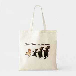 Goldilocks & The Three Bears - Children's Book Tote Bag