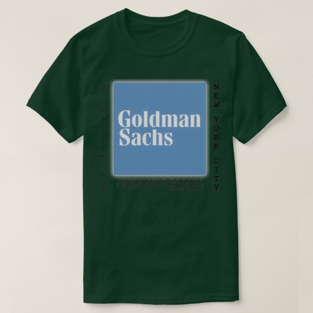 Goldman Sachs T-Shirt (Design Front)