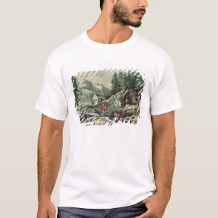 Goldmining in California, 1871 T-Shirt