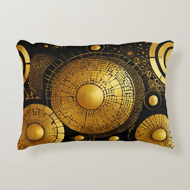 GoldRush 1 Accent Pillow (Front)