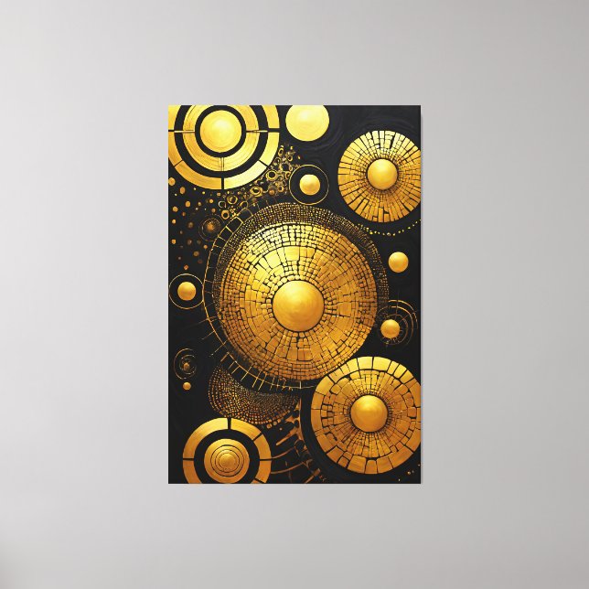 GoldRush 1 Canvas Print  (Front)