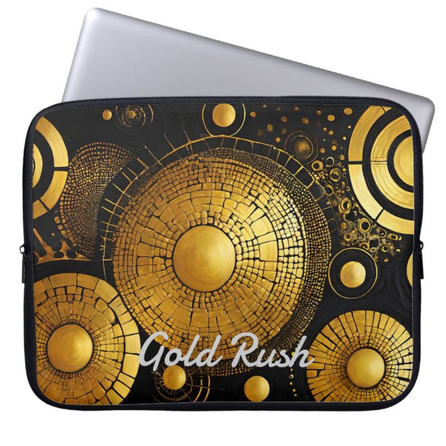 GoldRush 1 Laptop Case (Front)