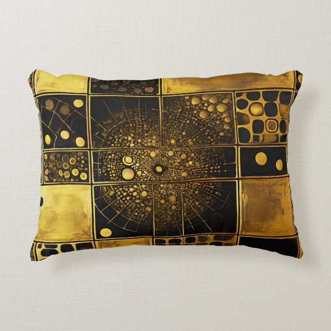 GoldRush 6 Accent Pillow (Front)