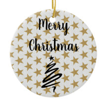 Golds Stars Christmas