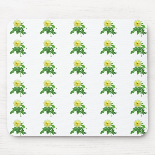 Goldstern Rose Mouse Mat (Front)