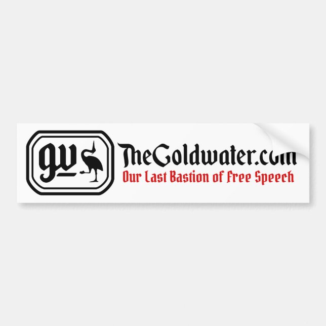 Goldwater Bumper Sticker (Front)