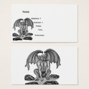 Golem Gargoyle , Black and White design