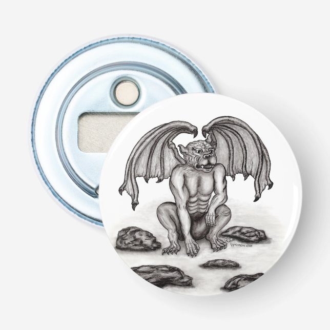 Golem Gargoyle Bottle Opener (Front)