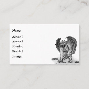 Golem Gargoyle Business Card