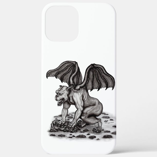 Golem Gargoyle Case-Mate iPhone Case (Back)