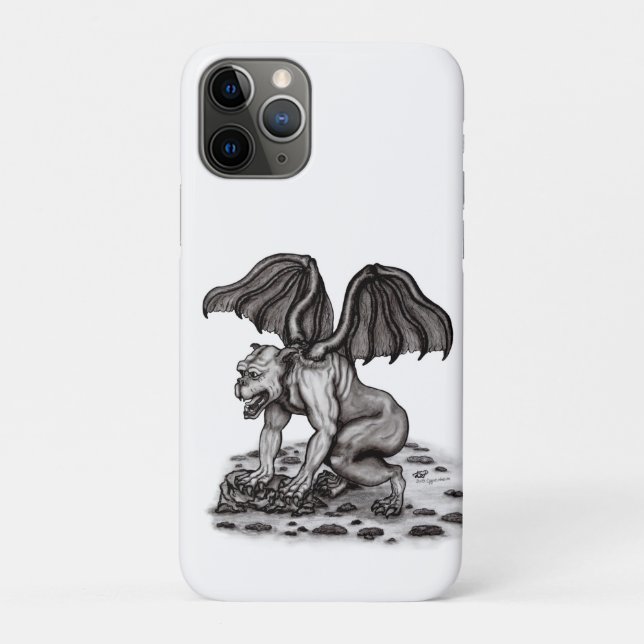 Golem Gargoyle Case-Mate iPhone Case (Back)