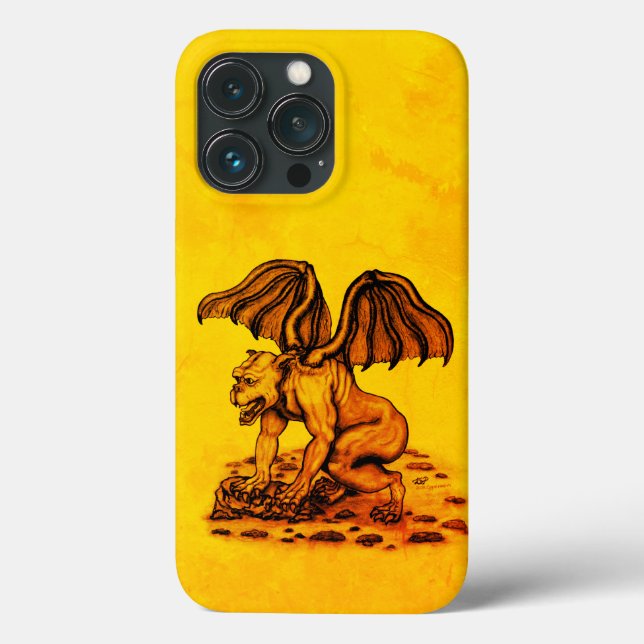 Golem Gargoyle Case-Mate iPhone Case (Back)