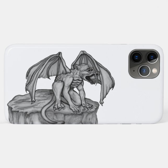 Golem Gargoyle Case-Mate iPhone Case (Back (Horizontal))