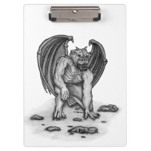Golem Gargoyle Clipboard