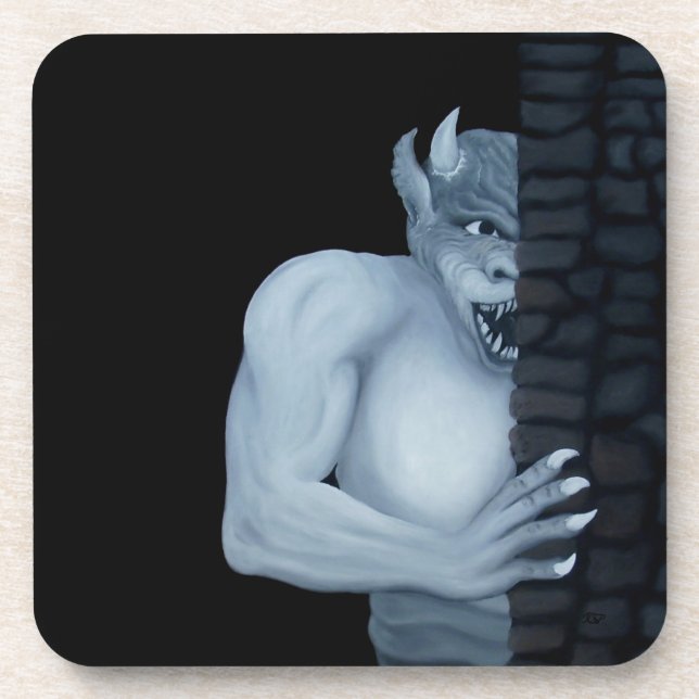 Golem - Gargoyle Coaster (Front)