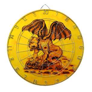 Golem Gargoyle Dartboard