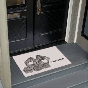 Golem Gargoyle Doormat