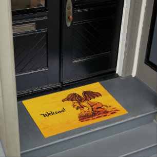 Golem Gargoyle Doormat